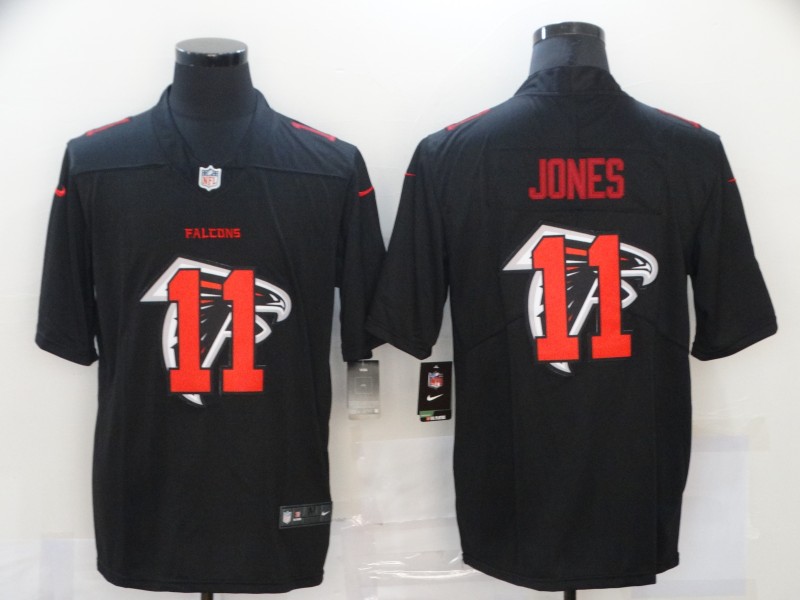 Men's Atlanta Falcons Julio Jones #11 Black Alternate Jersey